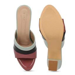 ICONICS Open Toe Block Heels image 5