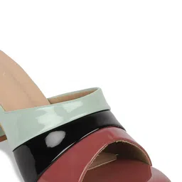 ICONICS Open Toe Block Heels image 4