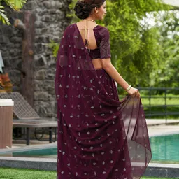 Warthy Ent Embroidered Thread Work Semi-Stitched Lehenga & Unstitched Blouse With Dupatta image 2