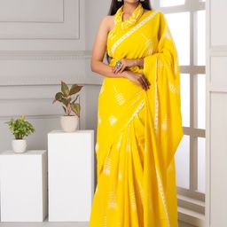 BUTA BUTI Floral Printed Pure Cotton Saree-image-49