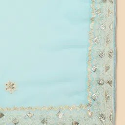 Dupatta Bazaar Ethnic Motifs Embroidered Dupatta with Zardozi image 3