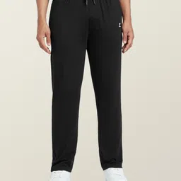XYXX Men Black Antimicrobial Cotton Modal Casual Lounge Pant with Zipper Pocket-image-16