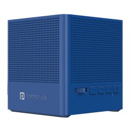 Black Portronics Bounce 2 portable speaker with FM – A compact and lightweight wireless speaker with immersive sound, ideal for travel and home use image 2
