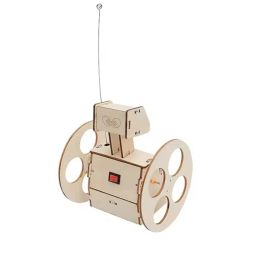 Balancing Robot Car STEM Kit Wooden DIY Remote Control Balance Car Kit Build Your Own Robot Racer: Educational Science Toys STEM Kids Toys - RS6329Balancing Robot Car STEM Kit Wooden DIY Remote Control Balance Car Kit Build Your Own Robot Racer: Educational Science Toys STEM Kids Toys - RS6329 image 4