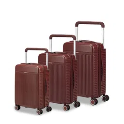 Assembly Rover Set Of 3 Textured 360-Degree Rotation Hard-Sided Trolley Suitcases 73.5 cm-16