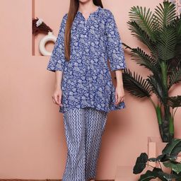Indreams Women Printed Night suit-image-71