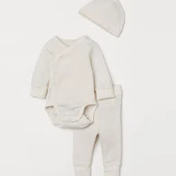 H&M Girls White Adjustable-Fit Set-20