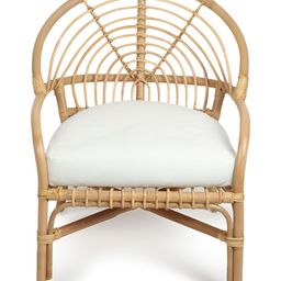 HABERE INDIA Bali Accent Brown Bamboo Rattan Chair-image-69