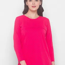 AV2 Polka Dots Printed Cotton Maternity Top image 2