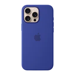 Apple Soft Silicone Back Cover Apple iPhone 16 Pro Max (MagSafe Charging Support, Ultramarine)-image-78