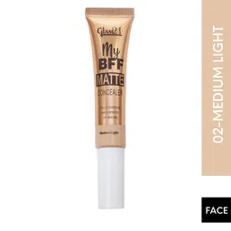 GLAM21 My BFF Waterproof Full Coverage Matte Concealer 8g - Medium Light 02-20
