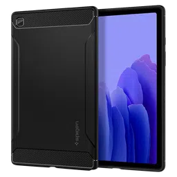 spigen Rugged Armor TPU Back Cover for SAMSUNG Galaxy Tab A7 (Wireless Charging Compatible, Matte Black)-picture-14
