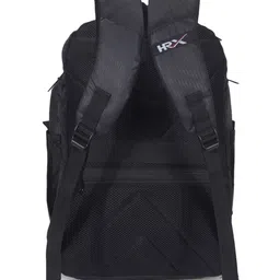 HRX by Hrithik Roshan Unisex Black Backpack with Reflective Strip image 5