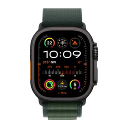 Apple Watch Ultra 2 GPS+Cellular with Alpine Loop - L (49mm Retina LTPO2 OLED Display, Black Titanium Case) image 2