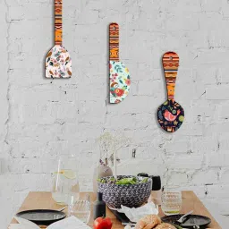 suveharts 3 Pcsfloral Wooden New Spoons Hanging-picture-24