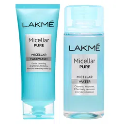 Lakme Set of Micellar Pure Water - 200 ml & Face Wash - 100 g-37