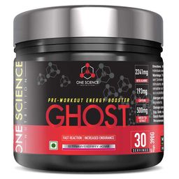 One Science Ghost Pre Workout, 0.85 lb Strawberry-Kiwi-28