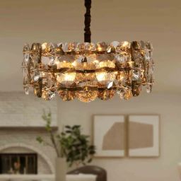 kapoor lampshades Nassau Grey Crystal Empire Chandelier-picture-18
