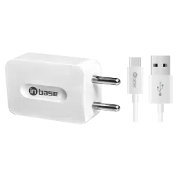 Inbase Type A 2-Port Fast Charger (Type A to Type C Cable, Multiple Protection, White)-picture-15