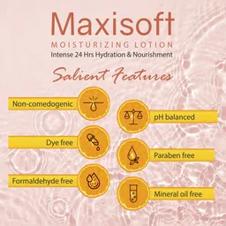 Maxisoft Set Of 3 Moisturizing Lotion for 24 Hours Moisturization - 100ml Each image 2