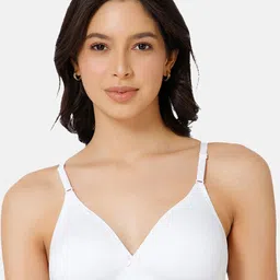 NAIDU HALL Full Coverage Seamless Non Padded Cotton Everyday Bra With All Day Comfort-image-57