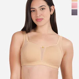 shyaway Pack Of 3 Full Coverage Lightly Padded Minimizer Bra- All Day Comfort-picture-48