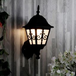Octave Black Aluminium Outdoor Wall Light-image-3
