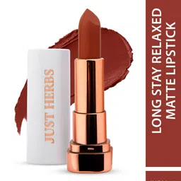 Just Herbs Long Stay Relaxed Matte Lipstick - 4.2 ml - 17 Choco Drizzle-48