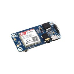 Waveshare Cat-1/GSM/GPRS/GNSS HAT for Raspberry Pi, Based On A7670E module, LTE-20