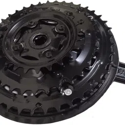 nsv Cycle New Durable Design Bicycle 42T 3 Speed Cotterless Chain wheel Crankset Bicycle Brake Disk image 3