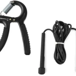 Hand Gripper For Best Hand Exerciser Grip with Pencil Speed Skipping Rope Fitness Accessory Kit Kit-image-19