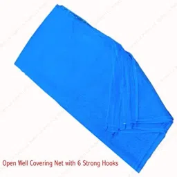 spicado traders Open Well Covering Net, Mesh, Kinar Vala, Pool Fish Pond UV Resistant 3X3 M Insect Net image 2