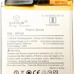 Boxtron Mobile Battery For Original BP40 Battery for Xiaomi Redmi K20 Pro / MI 9T Pro 3.85V / 4000mAh Capacity / 180 Days Replacement Warranty-image-23