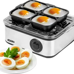 Grand Egg Boiler And Poacher,2-in1 Boils 8 Eggs, Poach 4 Eggs, Egg Cooker-13