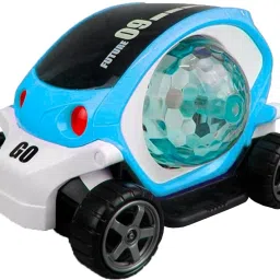 4D Stunt Car Disco Lights, Bump & Go Toy with 360 Degree Rotating_VR463-image-18