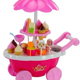 Sweet Ice Cream Candy Kitchen Set Toy with Lights and Music-5