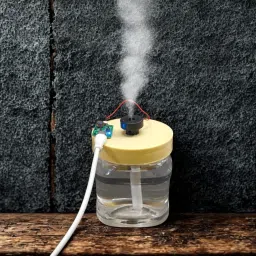 Air Bed Room DIY Kit 5V USB Ultrasonic Mist Maker Humidifier Type-C Module Educational Electronic Hobby Kit-10