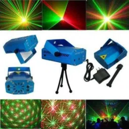 nihaka Mini Laser LED Multi Pattern projector CS Shower Laser Light image 2