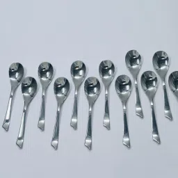 DEV INDUSTRIES Stainless Steel Coffee Spoon, Cream Spoon, Sugar Spoon, Tea Spoon, Table Spoon Set-image-57
