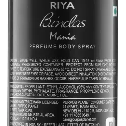 riya Bindas Deodorant For Men 150 ML With 40 ML Bindas Deodorant Deodorant Spray - For Men image 2