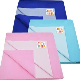 tidy sleep Cotton, Fleece Baby Bed Protecting Mat-picture-1