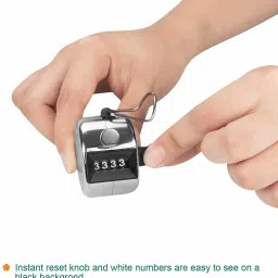 ™ Handheld Tally Counter 1.8" Metal Mechanical Clicker Counter Analog Tally Counter-image-74