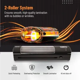 VMS LM Skylam A4 Lamination Machine – Hot Lamination,Transparent Window,ABS Button 13 inch Lamination Machine image 4