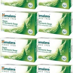 Soap Neem & Turmeric SINCE 1930 Cleanses and purifies skin-picture-2
