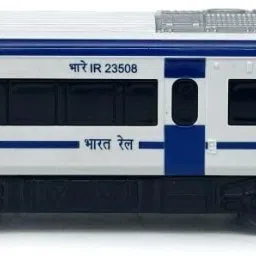 mahadev ji Train toy Pullback Train Nav Bharat Express for 3Y+ Multi Colour image 3