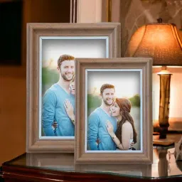 Brown Synthetic Wood (Set of 2) Photoframes by Art Street-picture-24