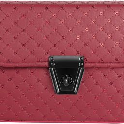 Maroon Women Sling Bag Maroon Designer Faux Leather Handbag For Women And Girls LN-HB53-image-2