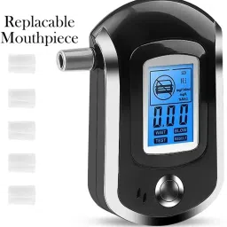 digimetrix Alcohol Tester Machine Digital Professional High Accuracy AT-6000 Breathalyzer Analytical Scale image 2