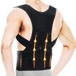 Posture Corrector for Men and Women With Adjustable Straps Back / Lumbar Support-image-15