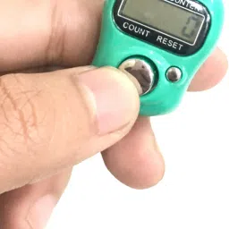 aim emporium Finger Tally Counter Digital Electronic Counter Green Analog Tally Counter image 3